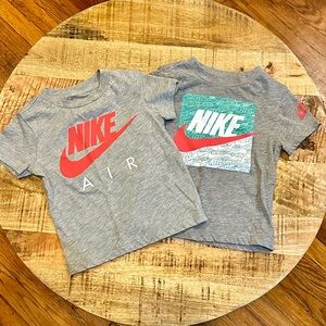 Nike 2T Grey T-Shirts (Bundle)